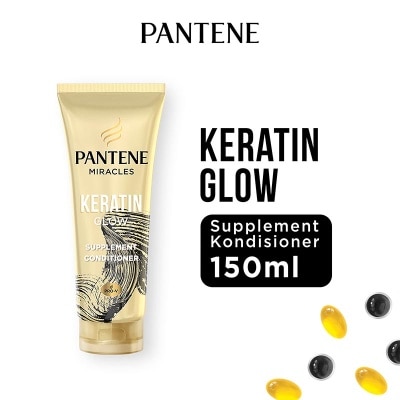 PANTENE Conditioner Miracles Keratin Glow Daily Hair Supplement 150ml