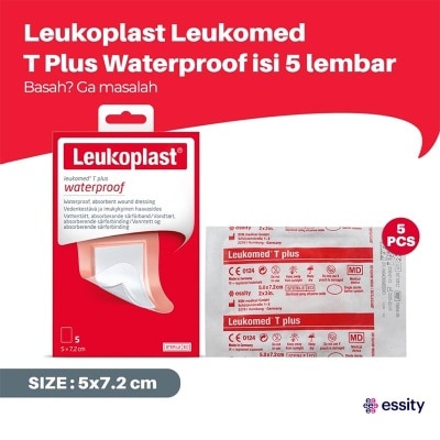 ESSITY Leukomed T Plus Waterproof 5X7.2cm 5'S