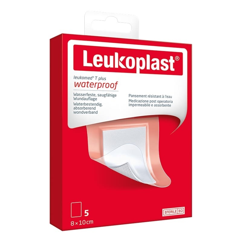 Leukomed T Plus Waterproof 8X10cm 5'S