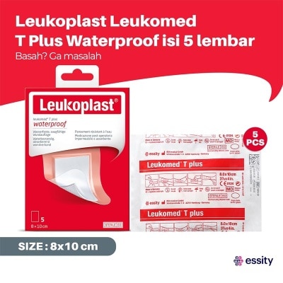 ESSITY Leukomed T Plus Waterproof 8X10cm 5'S