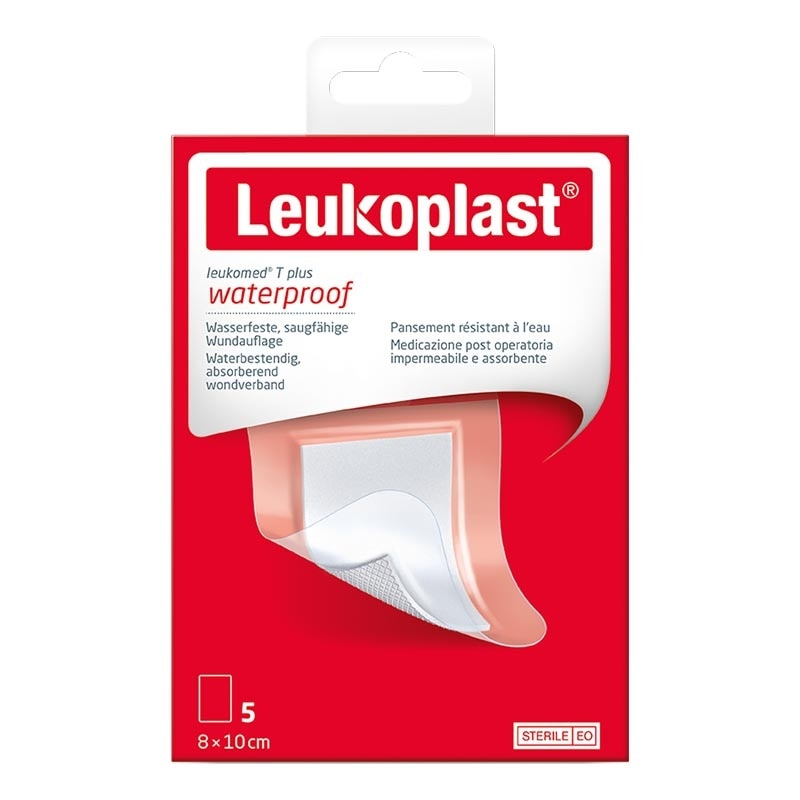 Leukomed T Plus Waterproof 8X10cm 5'S