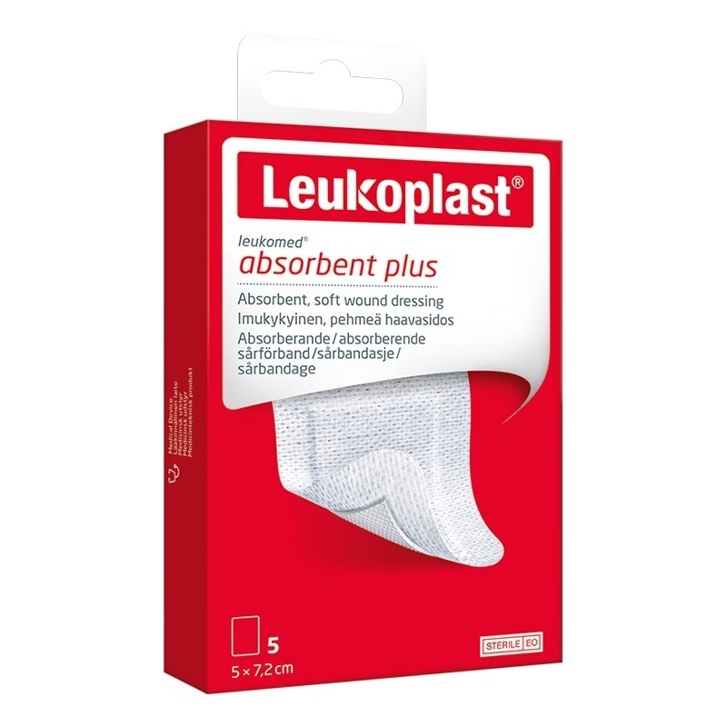 Leukomed Absorbent plus 5X7.2cm 5'S