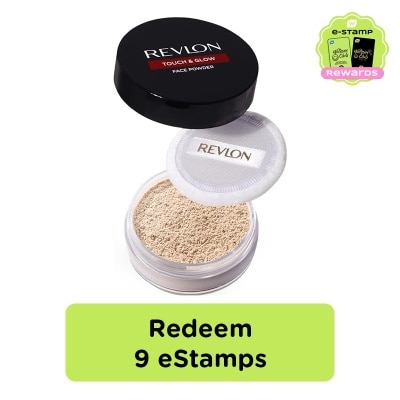 REVLON Touch & Glow Face Powder 24 g Estamp