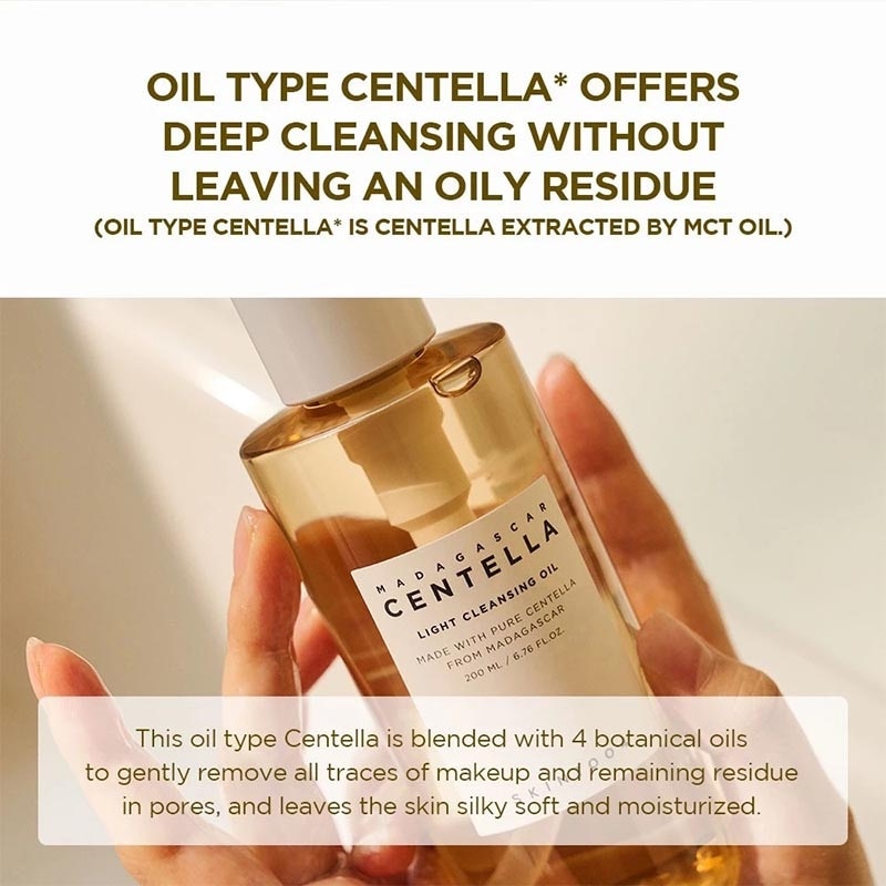 Madagascar Centella Light Cleansing Oil 200 ml