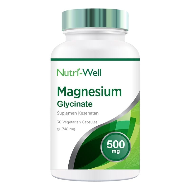 Magnesium Glycinate 500mg Kapsul 30'S