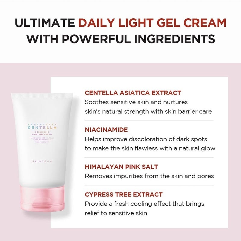 Madagascar Centella Poremizing Light Gel Cream 75 ml