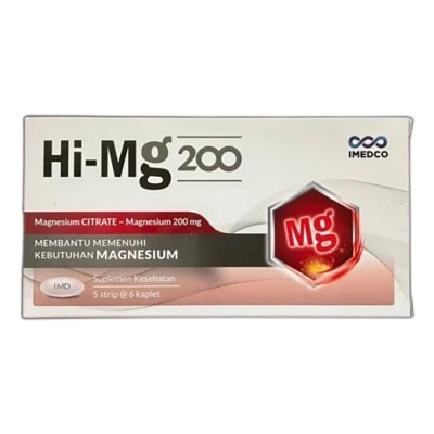 IMEDCO Hi-Mg 200 Tablet 30'S