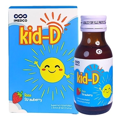 IMEDCO Kid-D Syrup Strawberry 60 ml
