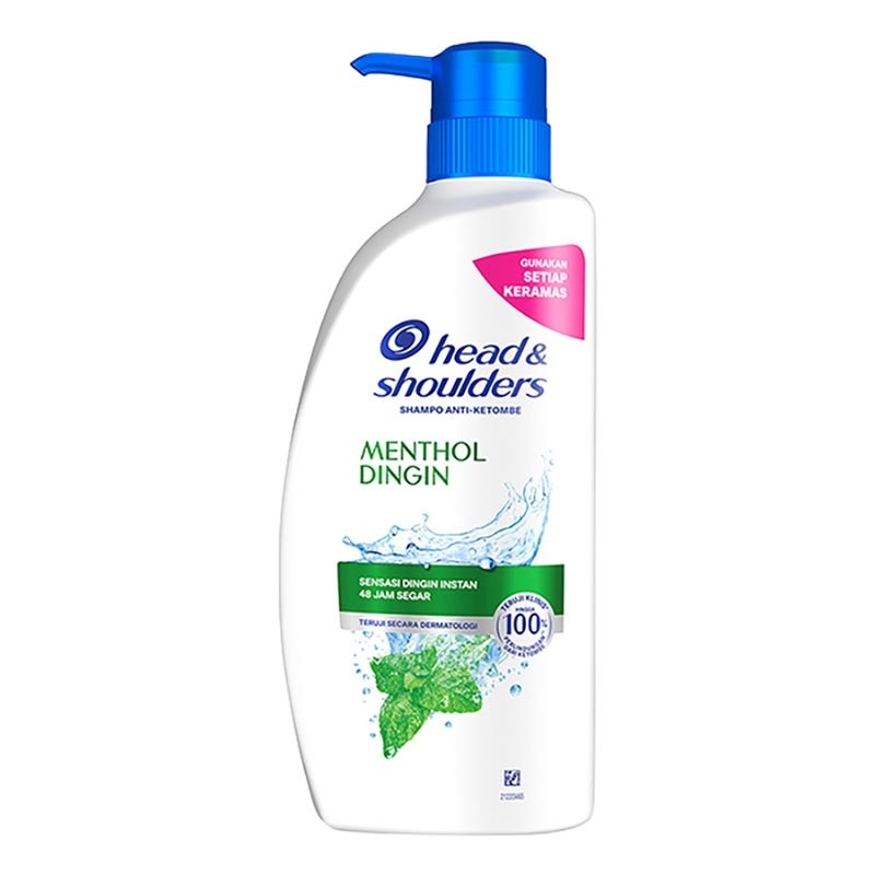 Shampoo Anti Ketombe Cool Menthol Perawatan Rambut 400ml