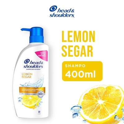 HEAD & SHOULDER Shampoo Anti Ketombe Lemon Segar Perawatan Rambut 400ml
