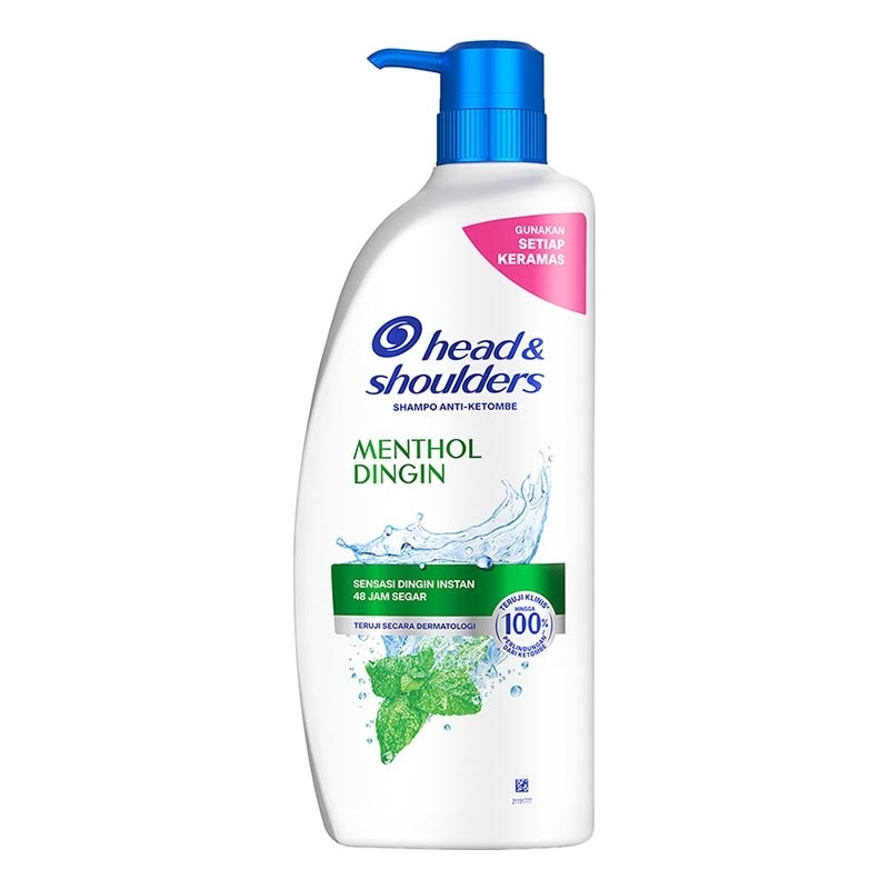 Shampoo Anti Ketombe Cool Menthol Perawatan Rambut 840ml