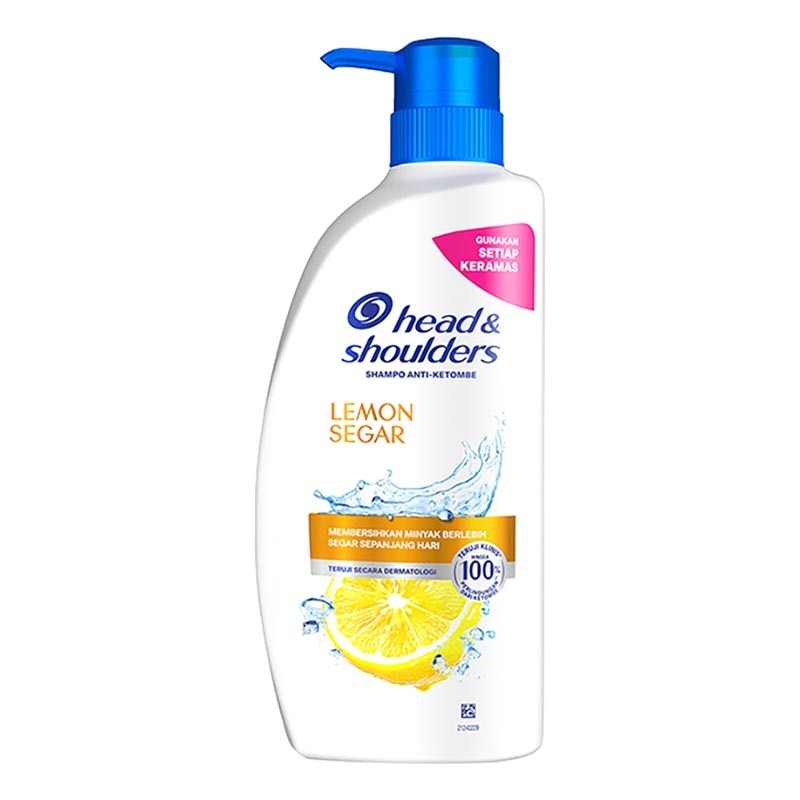 Shampoo Anti Ketombe Lemon Segar Perawatan Rambut 740ml