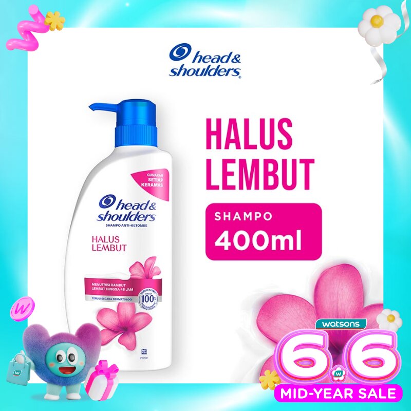 Shampoo Anti Ketombe Selembut Sutera Perawatan Rambut 400ml