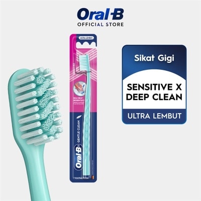 ORAL B - Sikat Gigi Sensitive X Deep Clean 1'S
