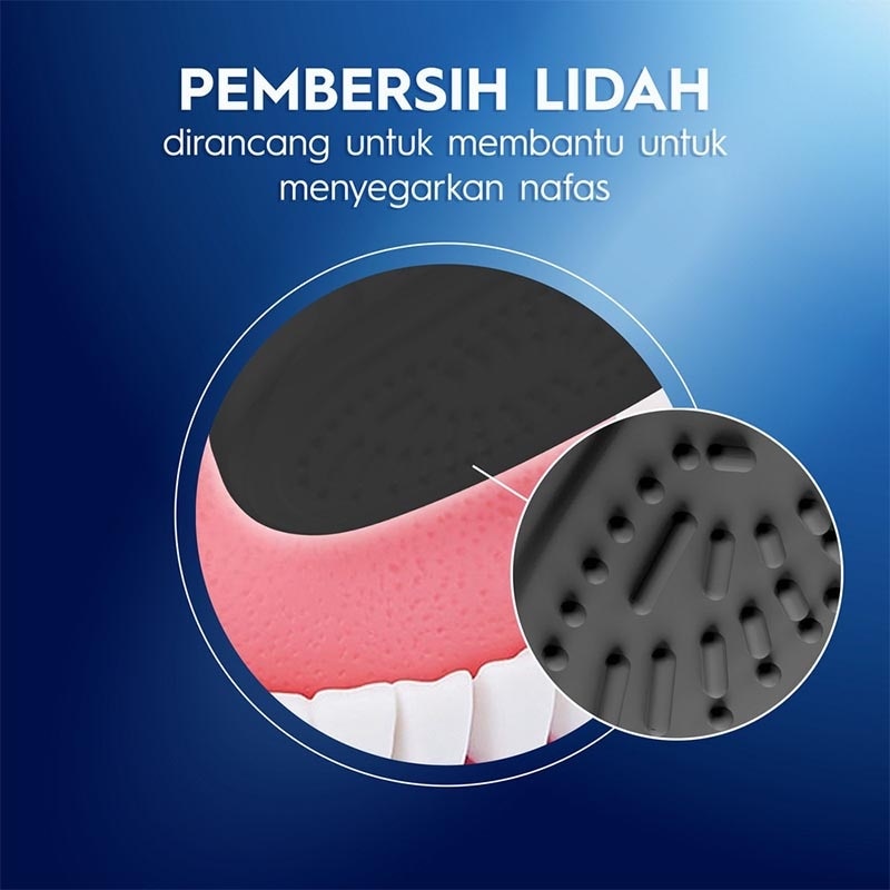 Sikat Gigi All Rounder Fresh Clean Black 3'S