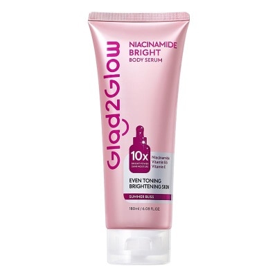 Glad2Glow Niacinamide Bright Body Serum 180ml