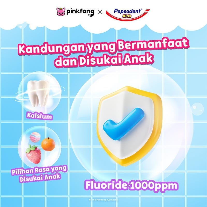 Pasta Gigi Kids Bubblegum 45g