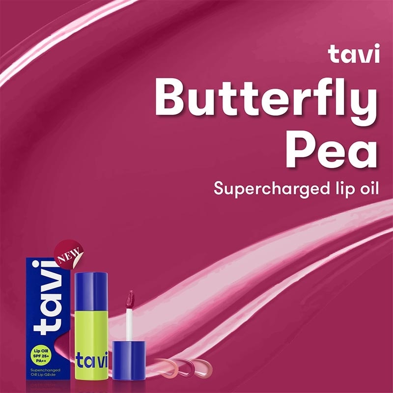 Gel to Oil Staining Lip Glide Butterfly Pea 4 g