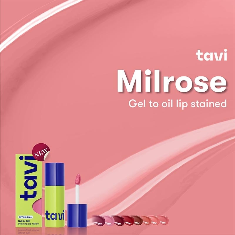 Gel to Oil Staining Lip Glide Milrose 4 g