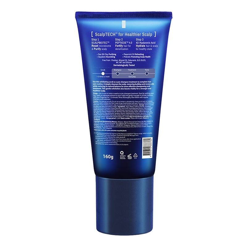 Scalptech Dermo Restoring Exfoliating Scrub 160g