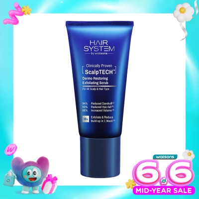 HAIR-SYSTEM - Scalptech Dermo Restoring Exfoliating Scrub 160g