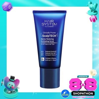 HAIR SYSTEM - Scalptech Dermo Restoring Exfoliating Scrub 160g image