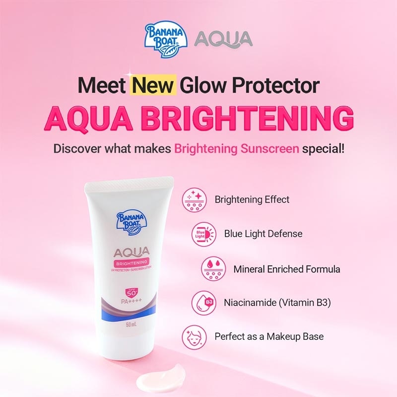 Aqua Brightening UV Protection Sunscreen Lotion SPF50+ PA++++ 50ml