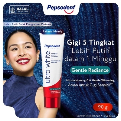 Pepsodent - Ultra White Gentle Radiance 90g