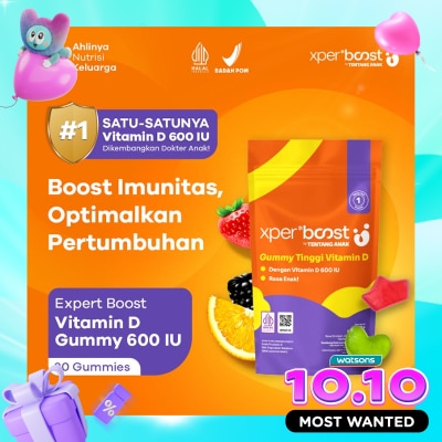 EXPERT BOOST Vitamin D Paket 30 hari 30'S image
