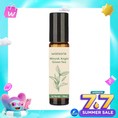 WATSONS COLLECTION - Minyak Angin Green Tea 10ml