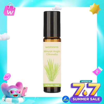 WATSONS COLLECTION - Minyak Angin Citronella 10ml