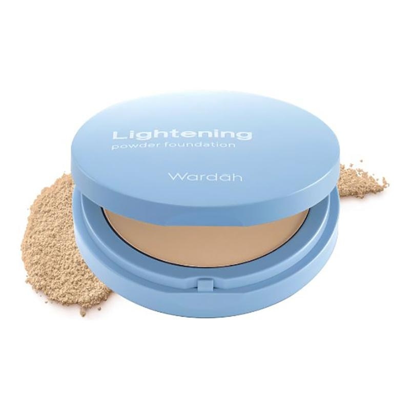 WARDAH Wardah Lightening Powder Foundation Extra Cover 01 Warm Ivory (23W) 10g