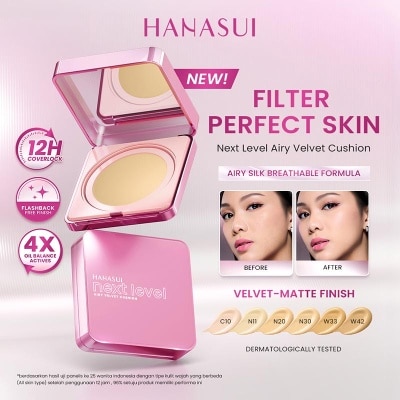 HANASUI - Next Level Airy Velvet Cushion N11 Light Ivory 15g