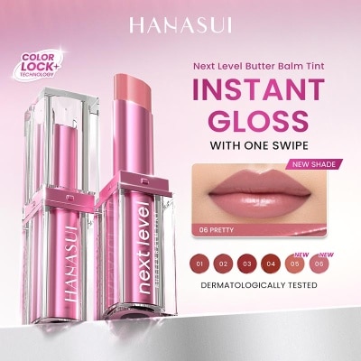 HANASUI - Next Level Butter Balm Tint 06 Pretty 3,5g