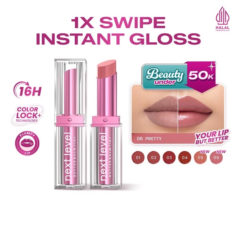 Next Level Butter Balm Tint 06 Pretty 3.5g image