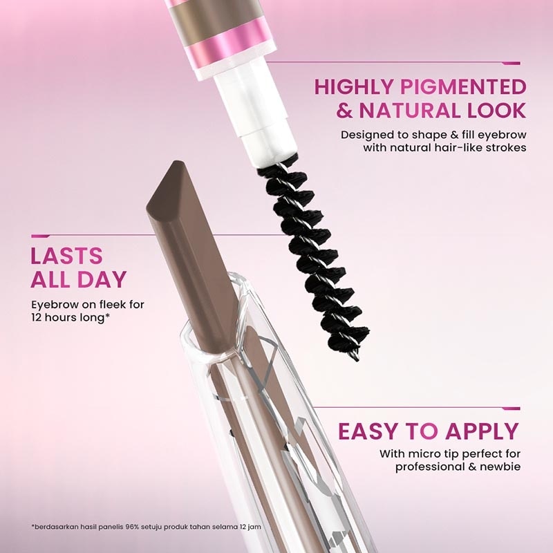 Next Level 2in1 Browmatic Definer #02 Deep Brown 0.06g