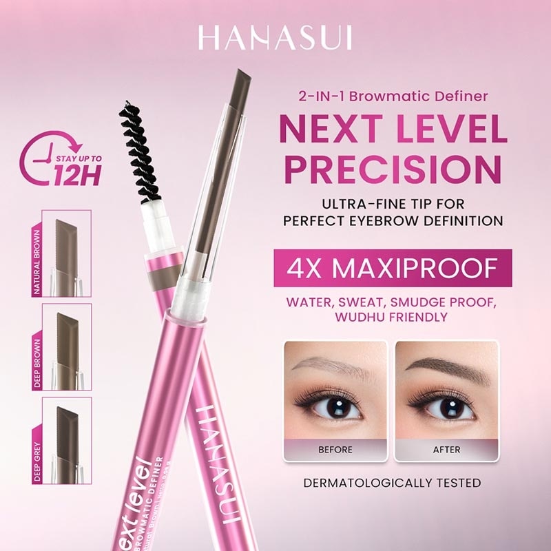 Next Level 2in1 Browmatic Definer #02 Deep Brown 0.06g