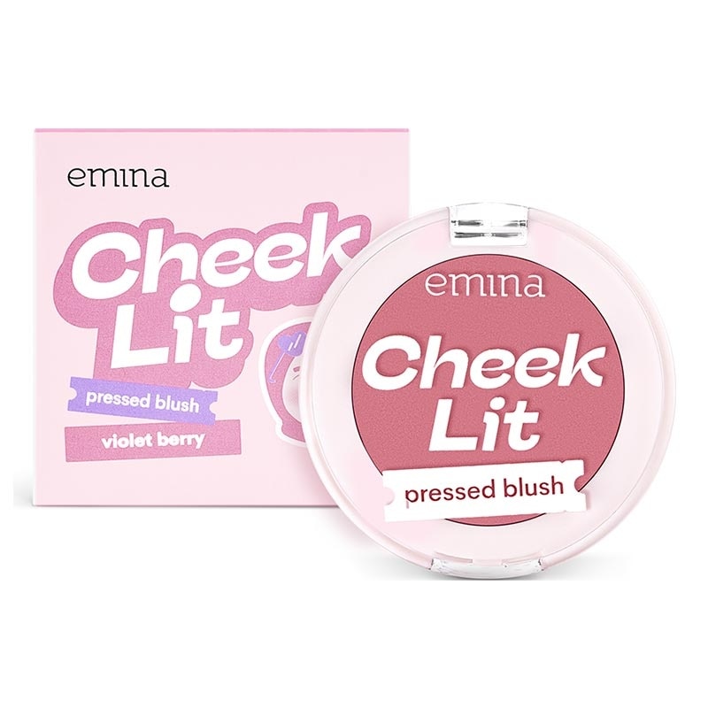 Cheek Lit Pressed Blush 3.5 gr - 01 Violet Berry