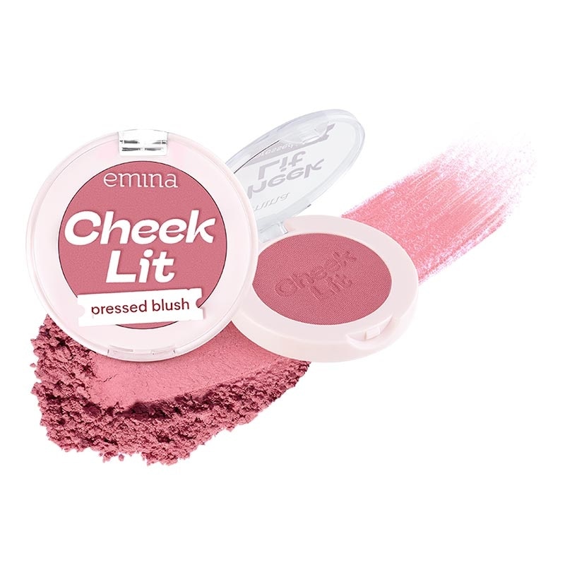 Cheek Lit Pressed Blush 3.5 gr - 01 Violet Berry