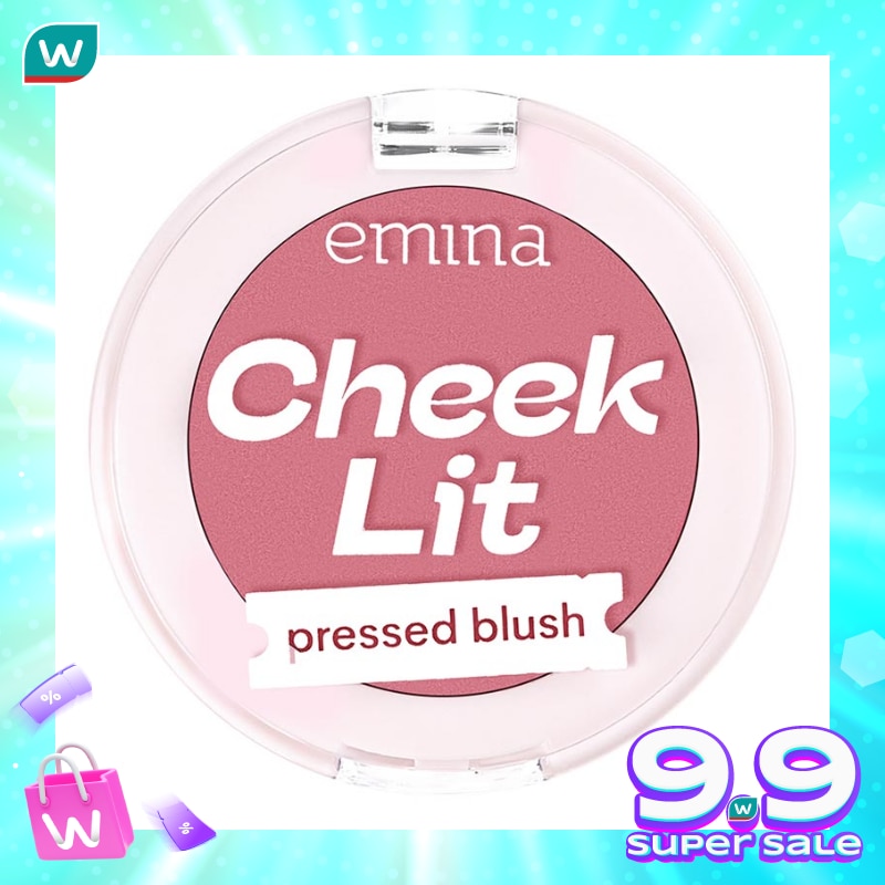 Cheek Lit Pressed Blush 3.5 gr - 01 Violet Berry