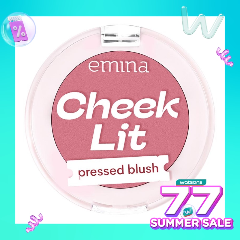Cheek Lit Pressed Blush 3.5 gr - 01 Violet Berry