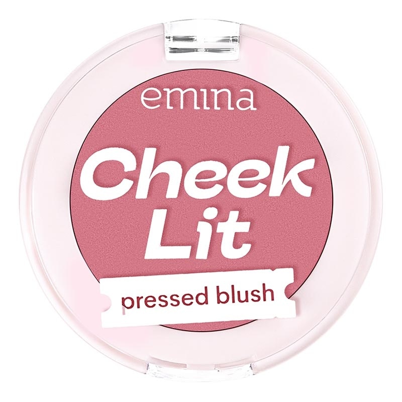 EMINA Cheek Lit Pressed Blush 3.5 gr - 01 Violet Berry