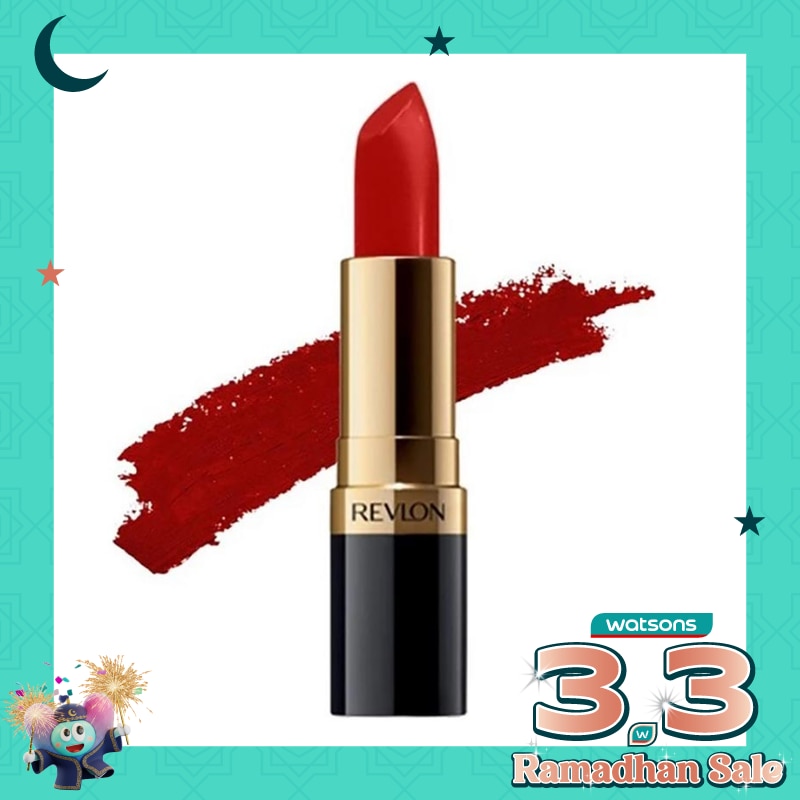 REVLON Revlon Super Lustrous Matte Lipstik 004 Retro Red