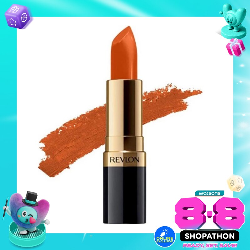 Revlon Super Lustrous Matte Lipstik 005 Fiery Sunset image
