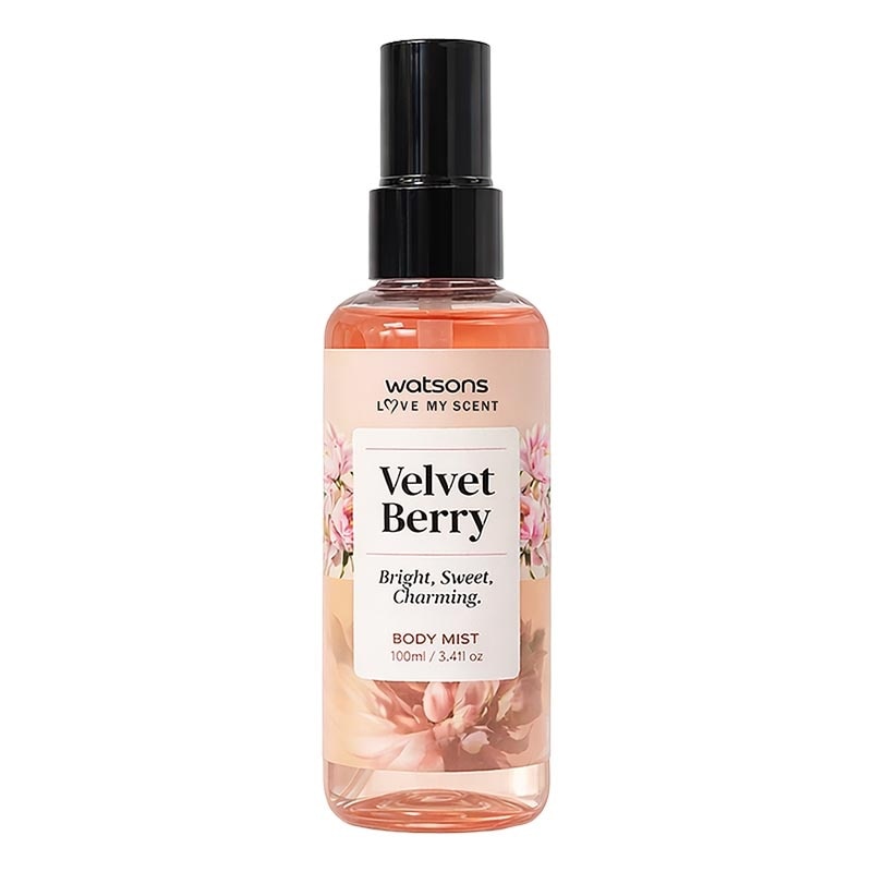 Love My Scent Velvet Berry Body Mist 100ml