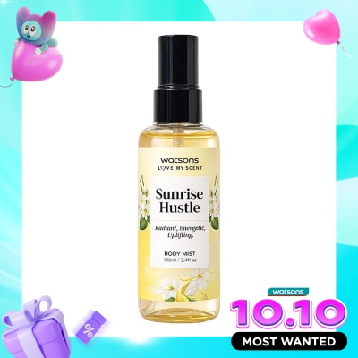 WATSONS COLLECTION Love My Scent Sunrise Hustle Body Mist 100ml image