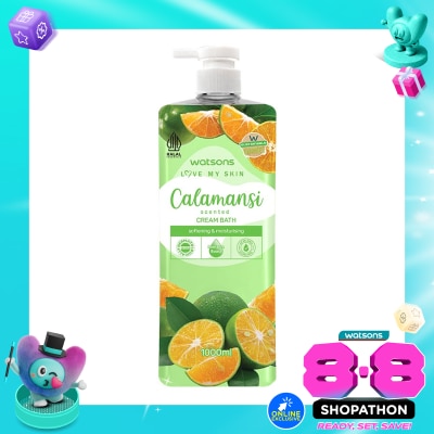 WATSONS - Calamansi Scented Cream Bath 1000ml image