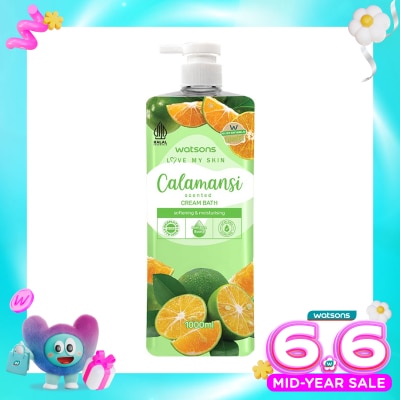 WATSONS - Calamansi Scented Cream Bath 1000ml