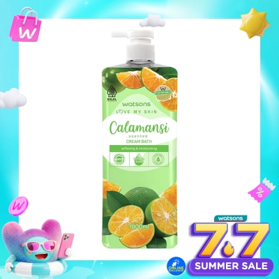 WATSONS - Calamansi Scented Cream Bath 1000ml
