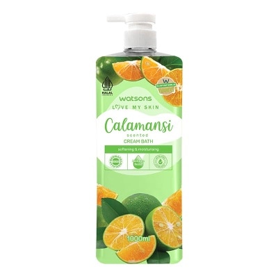 WATSONS Calamansi Scented Cream Bath 1000ml
